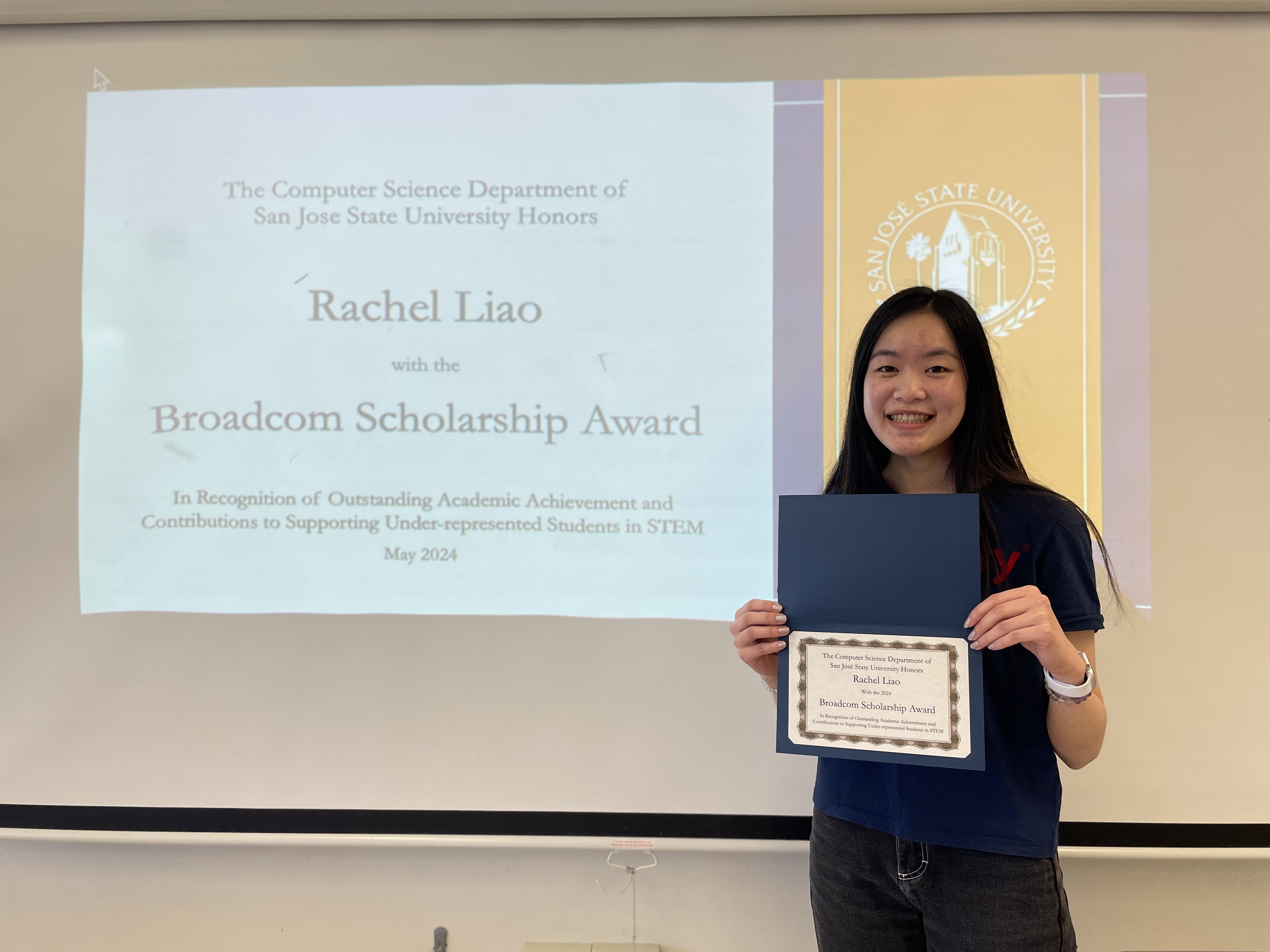 2024 Broadcom Scholarship Winner 2024 Broadcom Scholarship Winner