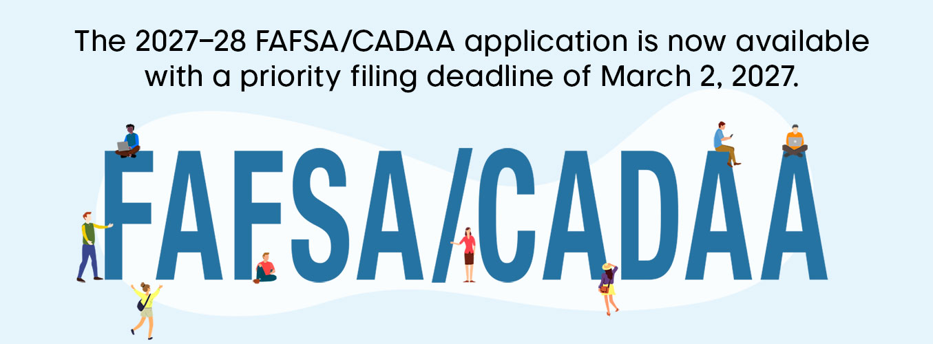 FAFSA/CADAA 27-28 application open