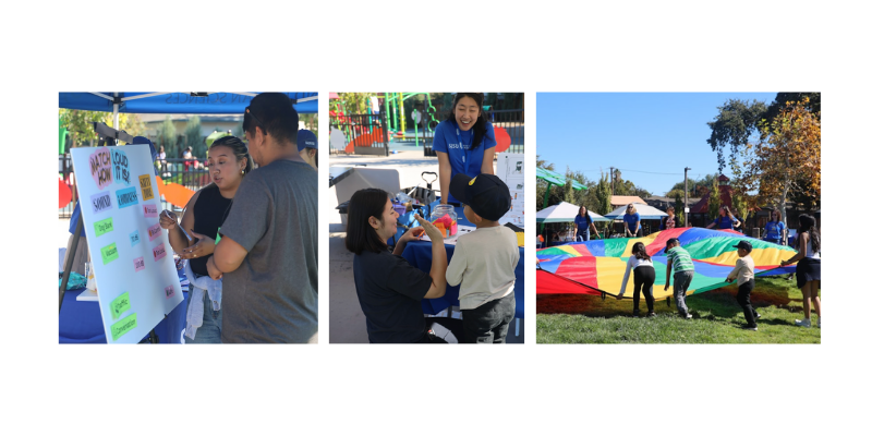 pictures from Growing Together health fair