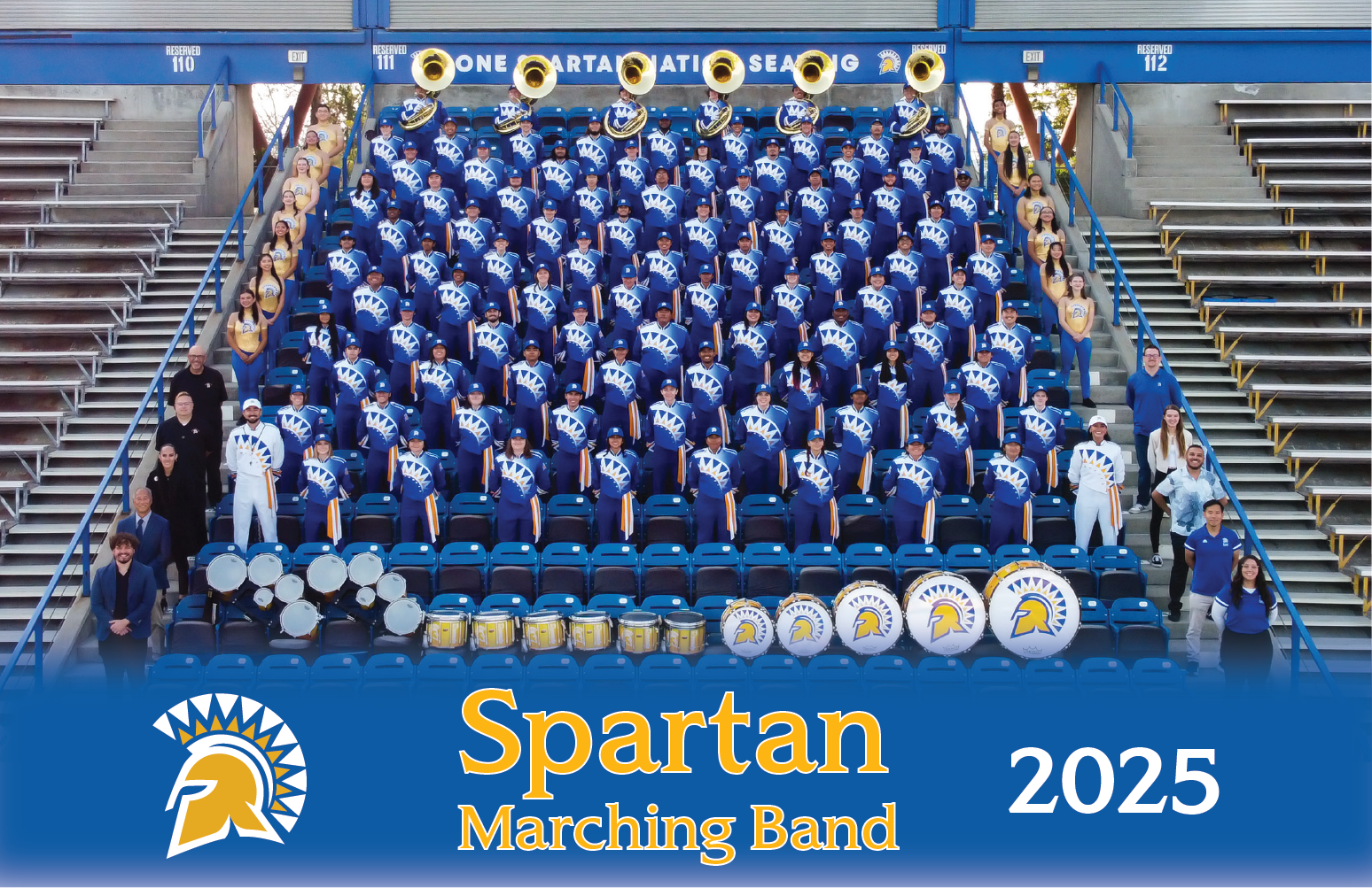 2025 SJSU Marching Band Group Picture