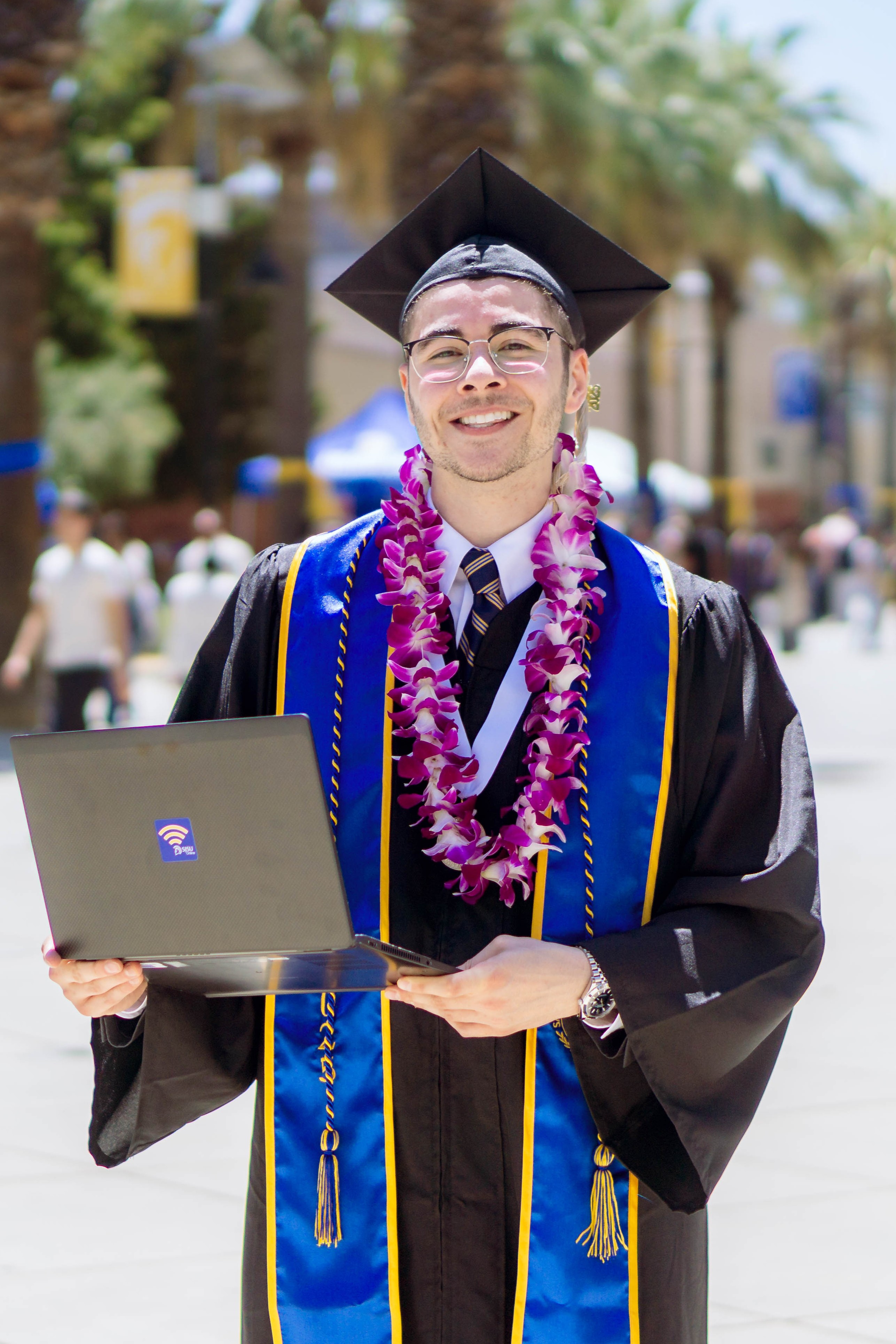 SJSU Online student smiling