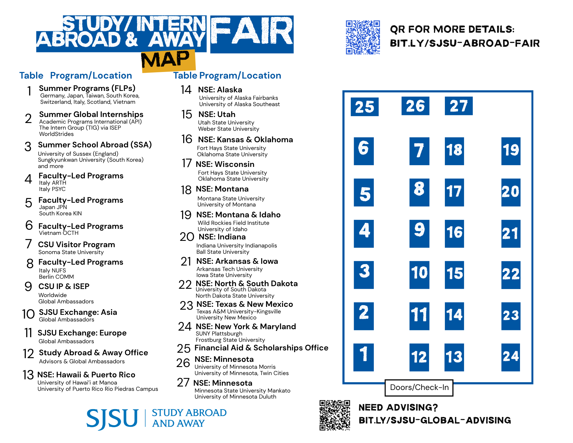 Map of the Fair Ballroom C