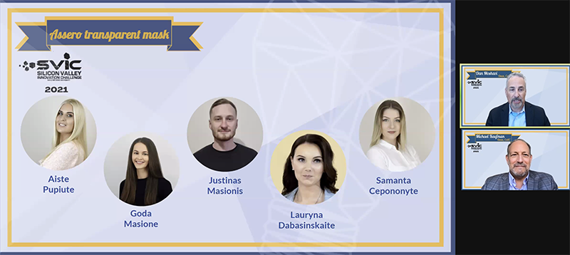 2nd Place: Assero Transparent Mask 2nd Place: Assero Transparent Mask